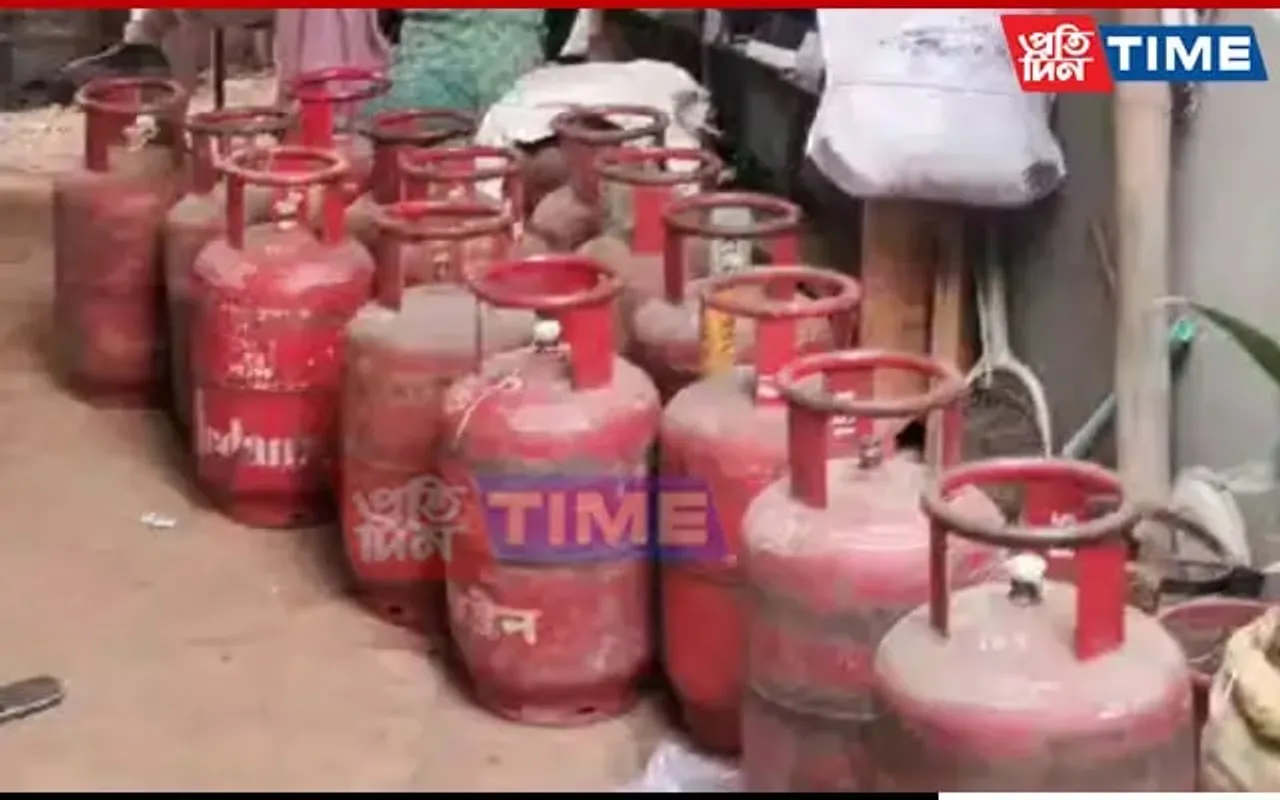 Guwahati: Cops Raid Hatigaon Residence, Recover 41 Stolen Cylinders