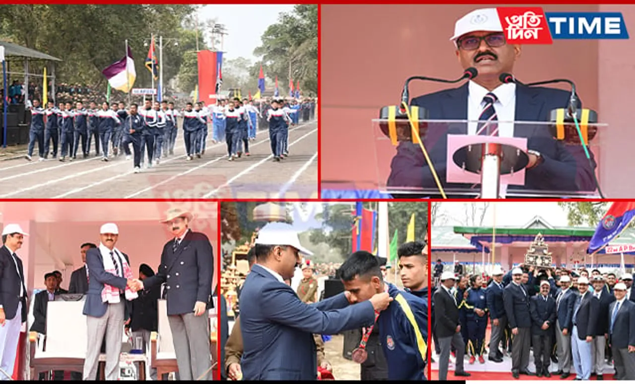 Assam Police Krida Utsav 2024 Concludes with Spectacular Closing Ceremony