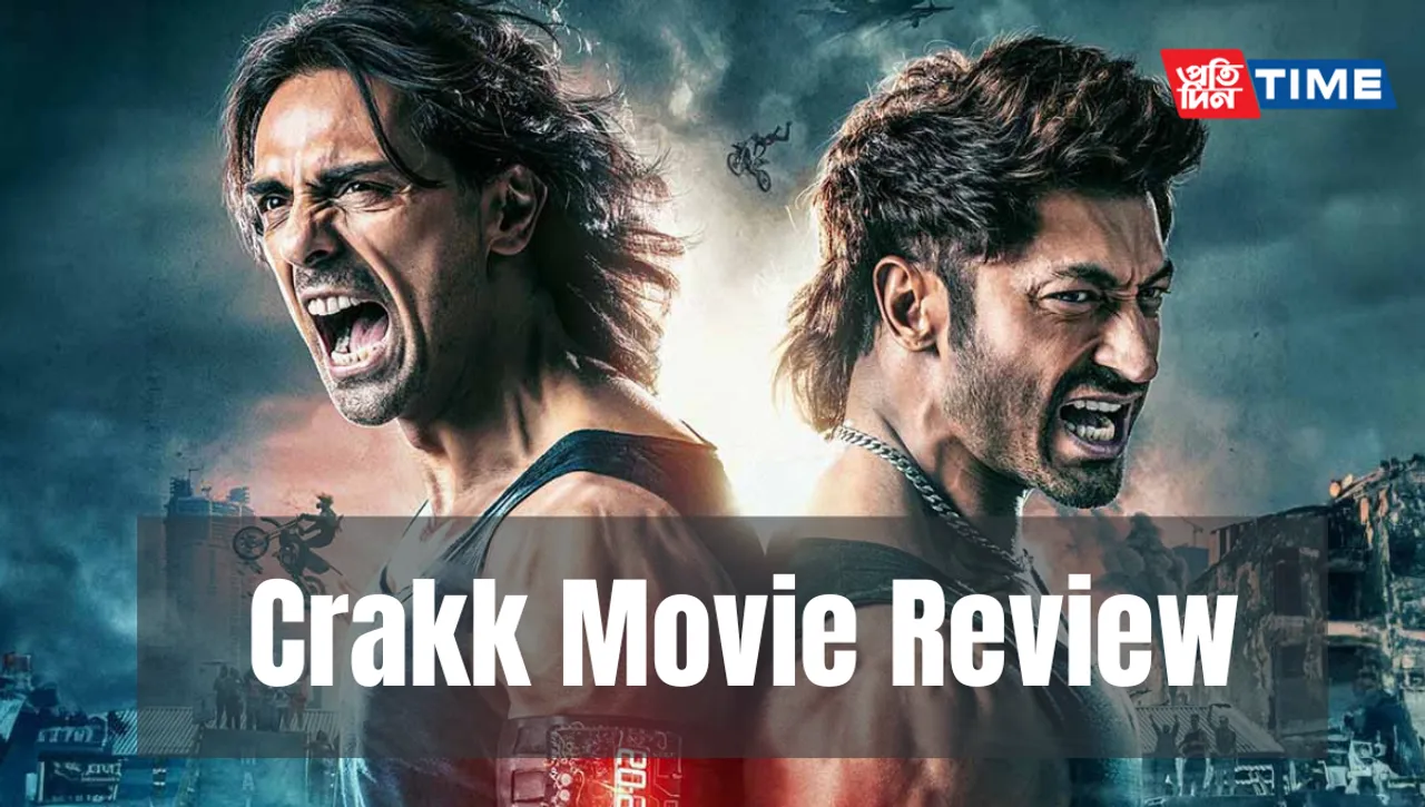 Crakk Movie Review: Tangled narrative of the latest action movie leaves everyone confused