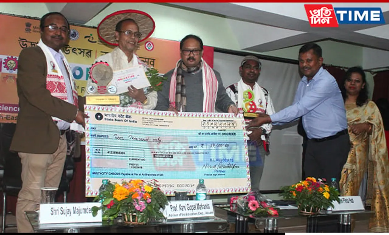 Eri Spinning Machine Innovator Wins 'Dinanath Pandey Smart Innovation Award'