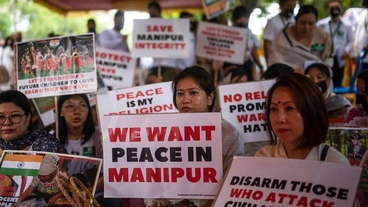 Manipur: Mob Storms Police Station After Kuki Cop's Dismissal Over Viral Video