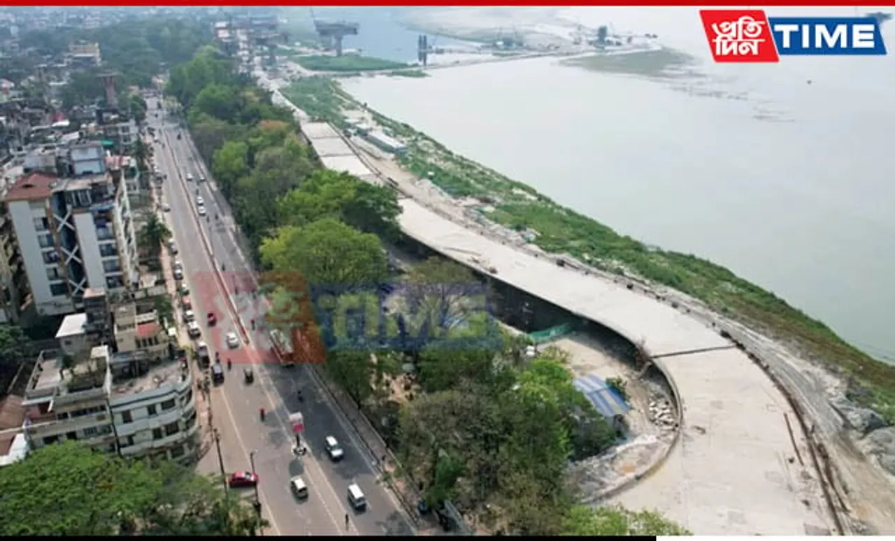 Traffic Restrictions and Diversions in Guwahati Due to New Flyover Construction 