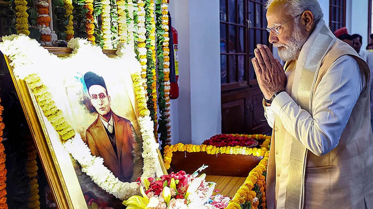 PM Modi Pays Tribute to Veer Savarkar on Death Anniversary