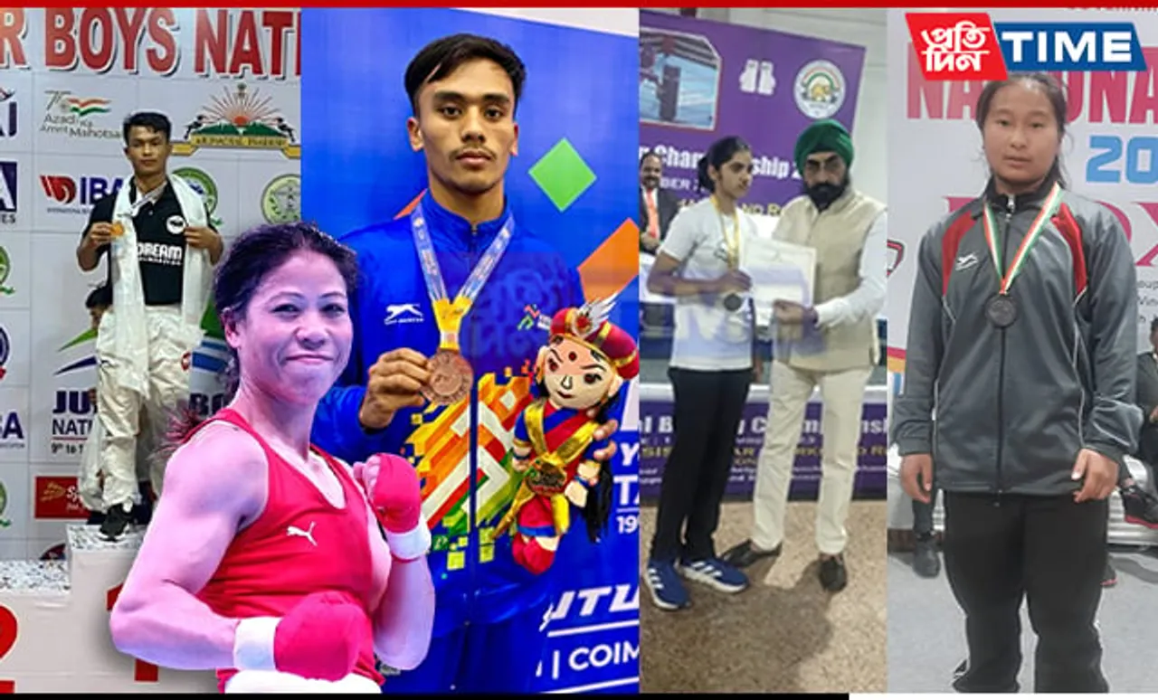 Young Boxers from Mary Kom Regional Boxing Foundation Shine at National & Intl. Levels