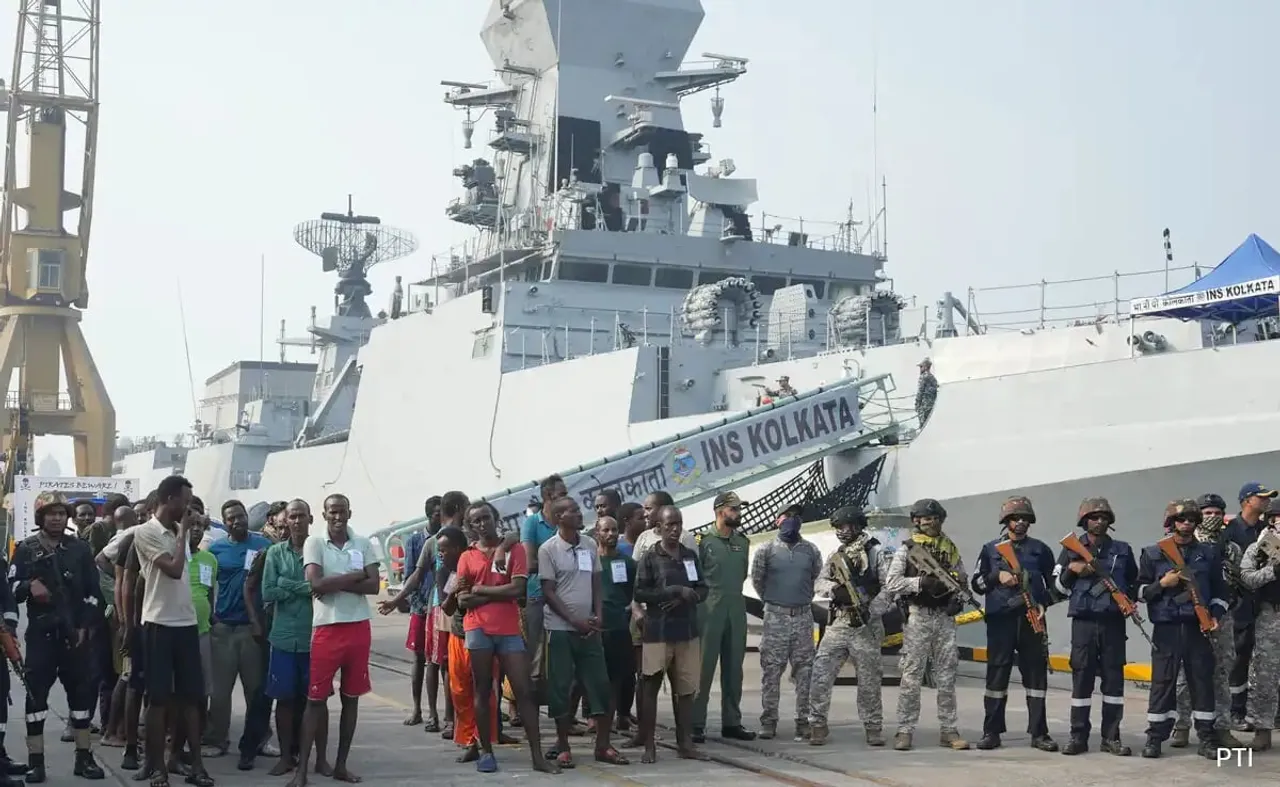 23 Pakistanis Rescued By Indian Navy From Somali Pirates