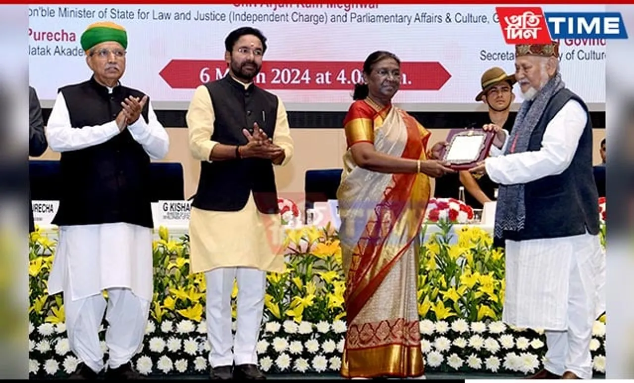 President Murmu Presents Sangeet Natak Akademi Fellowships and Awards