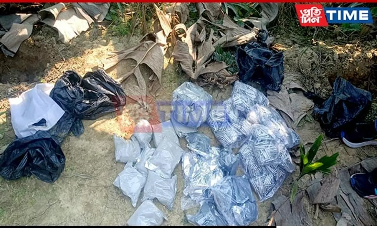 Assam: Joint Op Uncovers Buried Explosives; Notorious Criminal Evades Capture