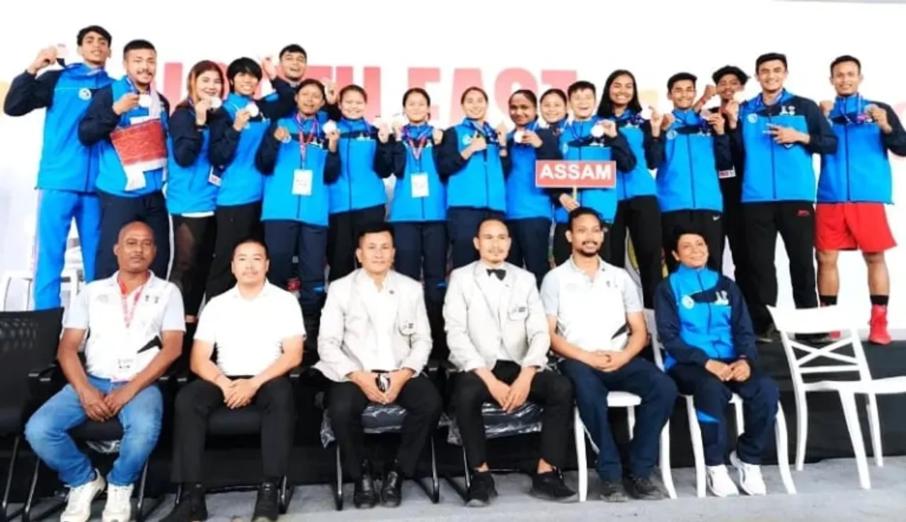 Assam Athletes Shine With Impressive Medal Haul at North East Games 2024