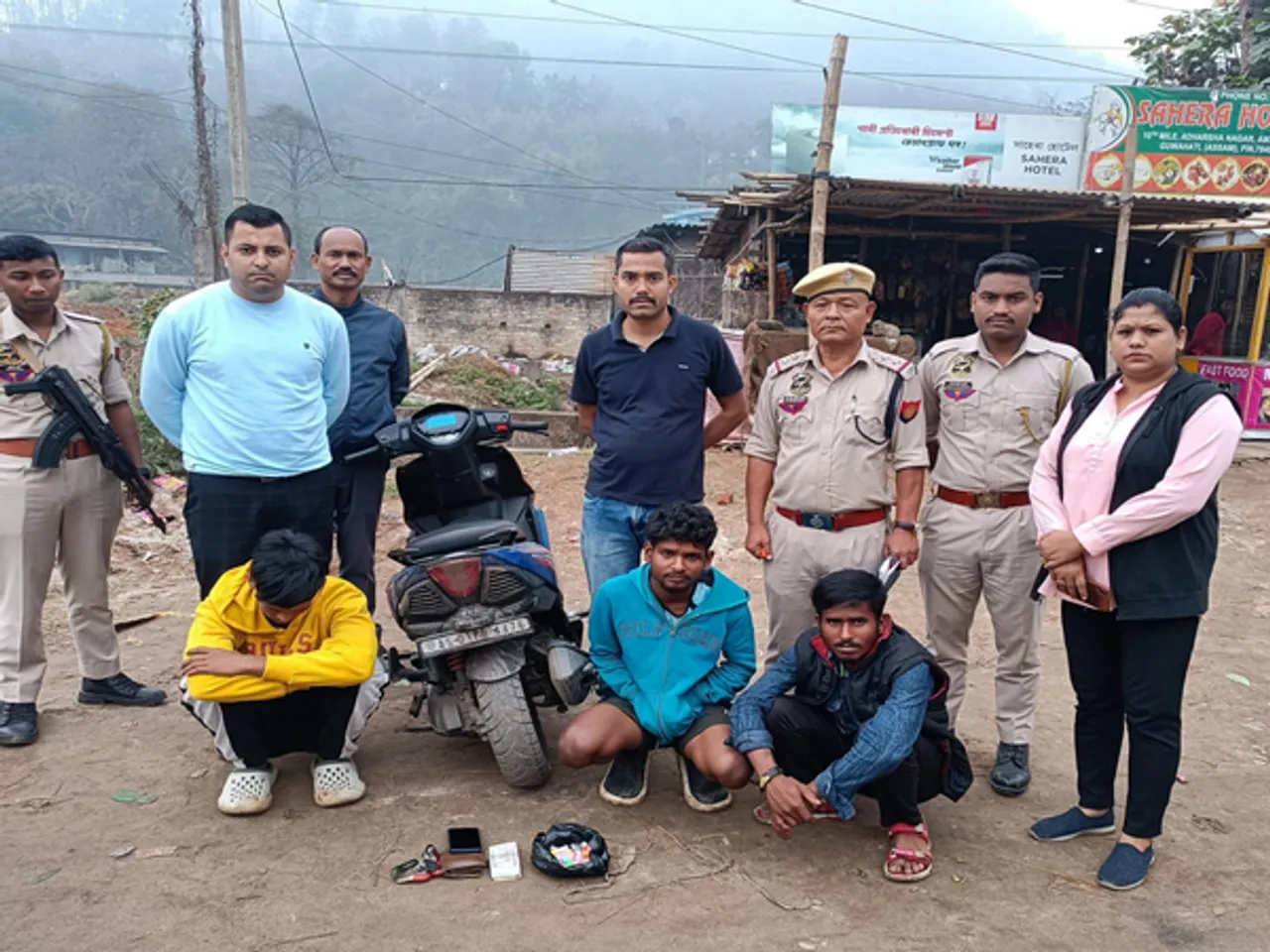 Assam STF Nabs Three Peddlers In Guwahati 