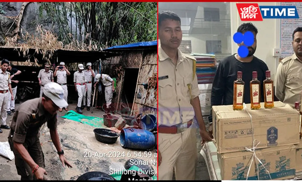 9 Arrested In Illegal Liquor Raids In Kamrup Metro Before 2nd Phase Polls