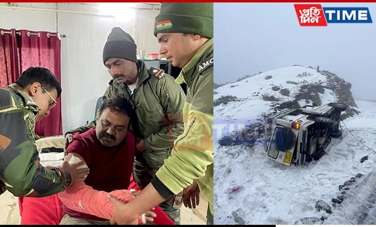 Indian Army Rescues 5 Tourists Stranded Due to Snowfall in East Sikkim