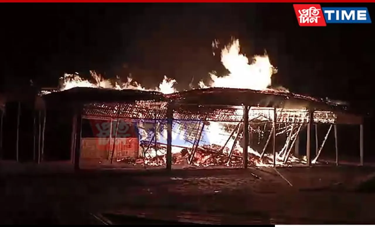 Assam: Under-Construction Dhaba Gutted In Fire; Two Detained On Arson Suspicion