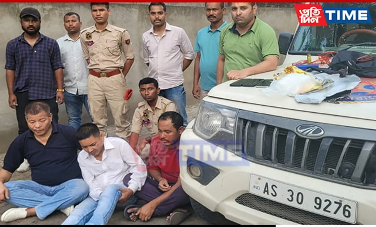 STF Assam Conducts Raid, Apprehends 3 with Suspected Heroin Worth Rs 10 Cr