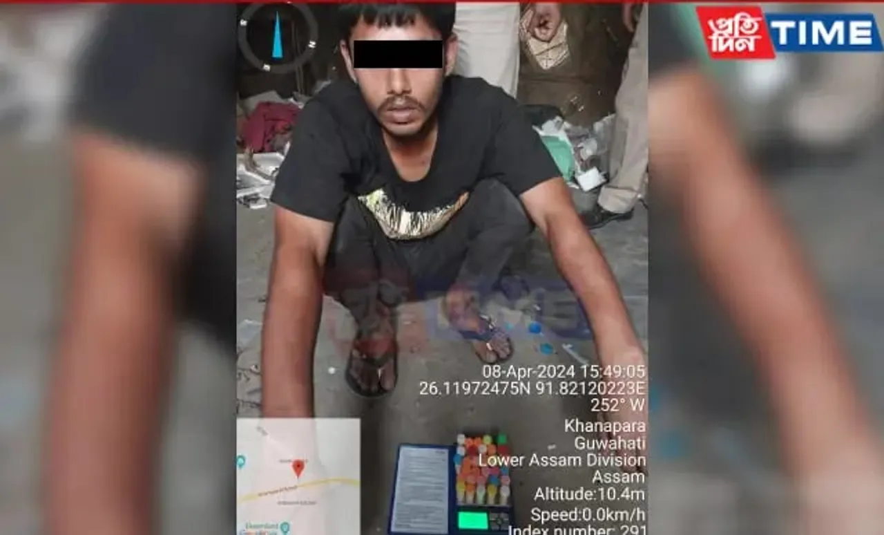 Heroin Trafficker Held In Guwahati's Khanapara, 31 Containers Seized