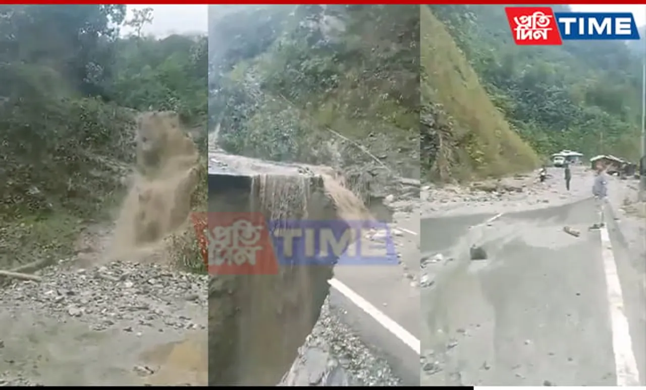 Landslide in Arunachal Washes Away Part of Highway, Connectivity Disrupted