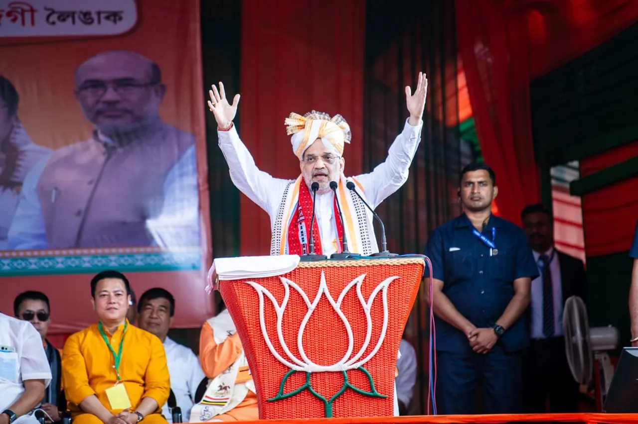 Amit Shah To Hold Mega Roadshow In Guwahati On April 29