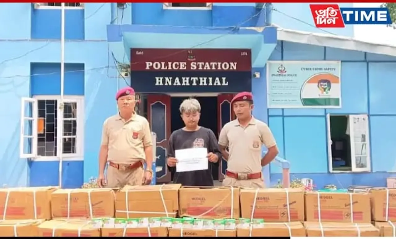 Mizoram Police Intercept Explosives Headed To Myanmar, 1 Held