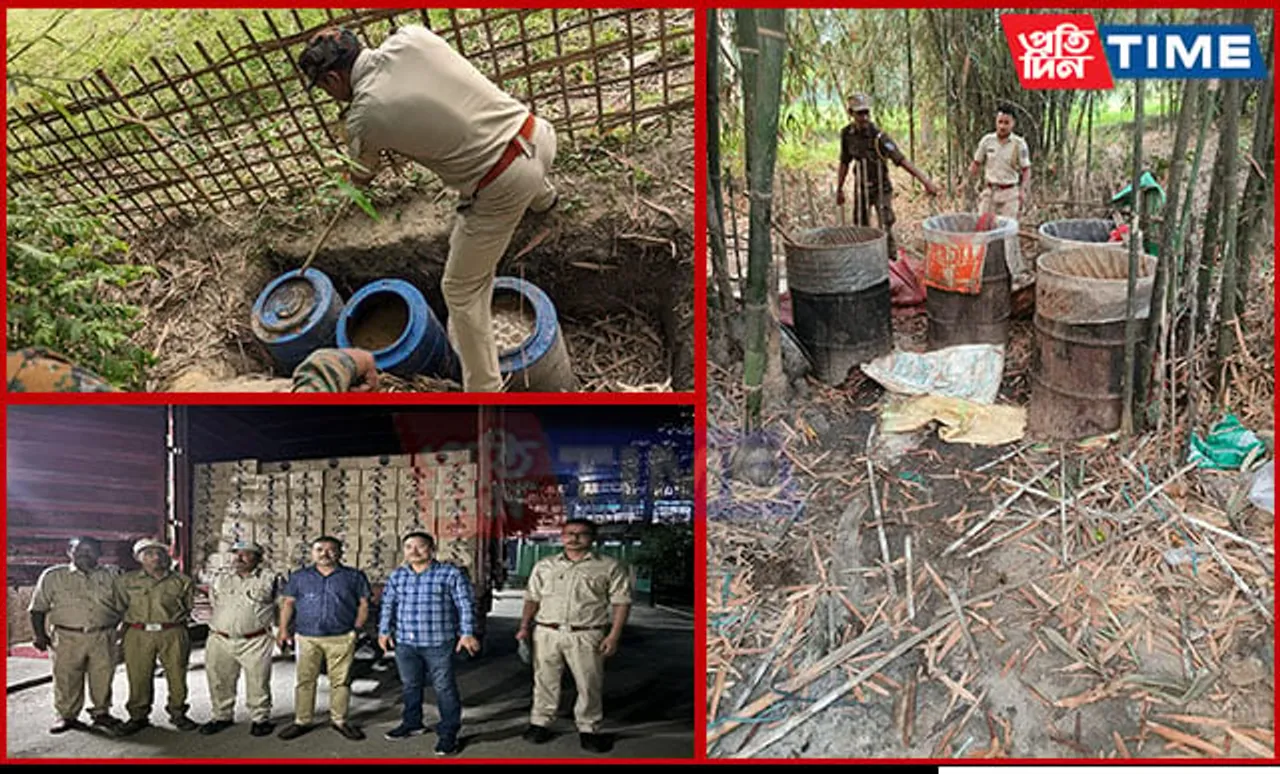 Assam's Crackdown on Illegal Liquor Yields Seizures Worth Rs 18.21 Crore
