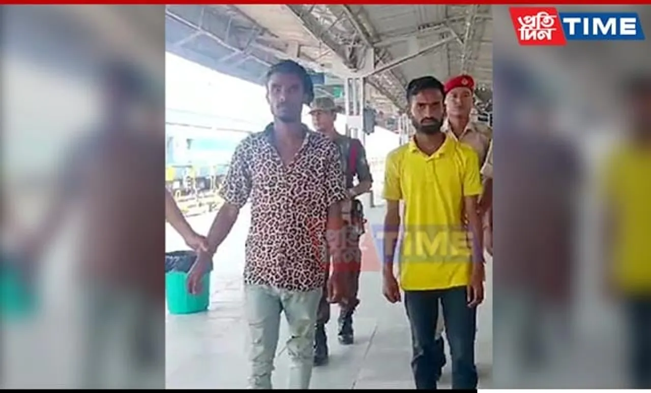 GRP Assam Apprehends 2 Bangladeshi Nationals in New Bongaigaon