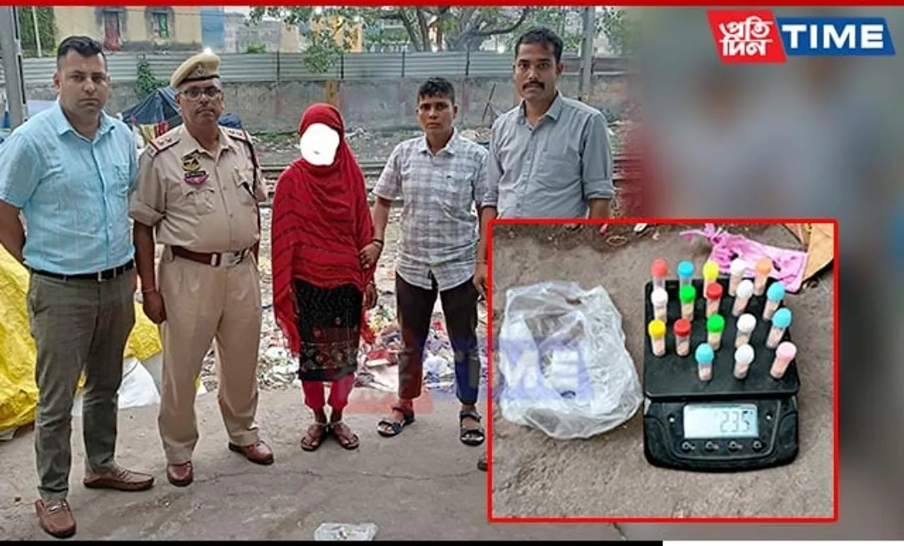 STF Assam Apprehends Woman Drug Peddler in Fancy Bazar Raid