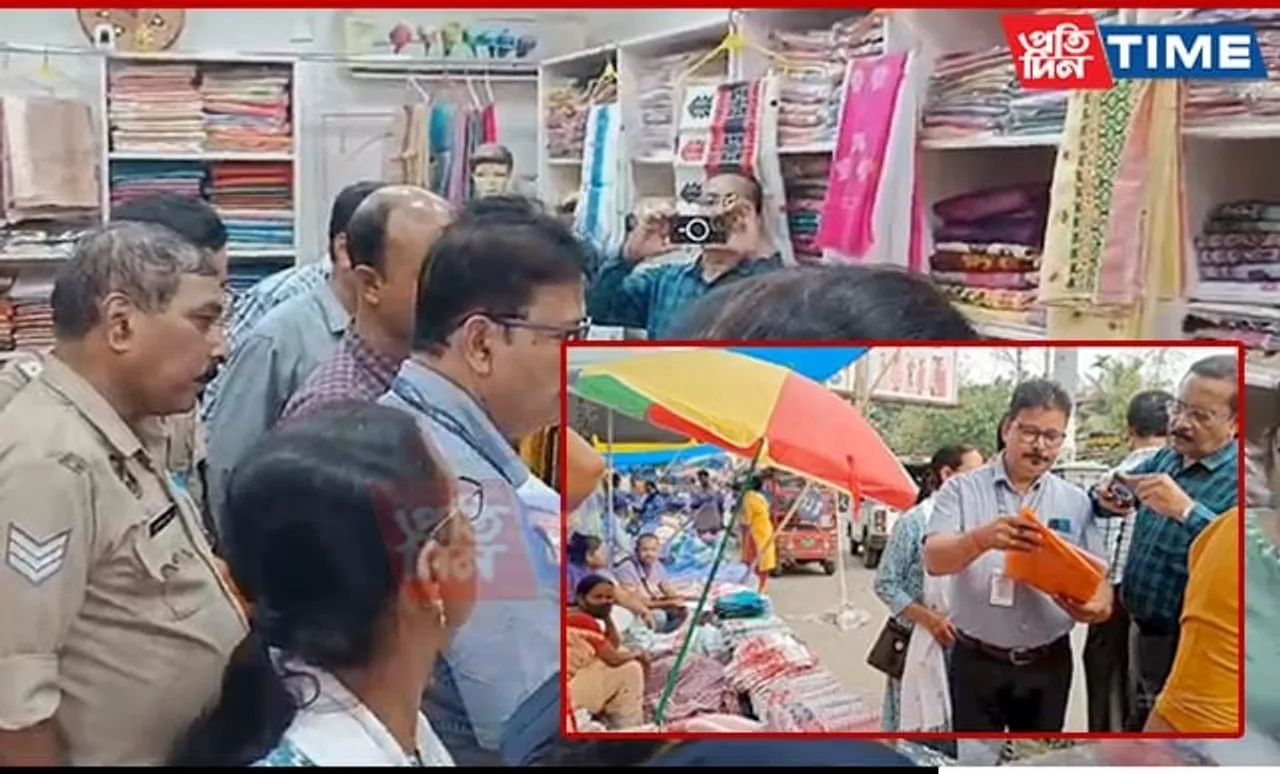 Handloom Directorate Raids Beltola Market, Seizes Over 100 Power Loom 'Gamosas'