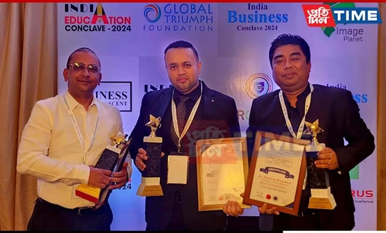 Guwahati Healthcare Professionals Honored at India Business Conclave 2024