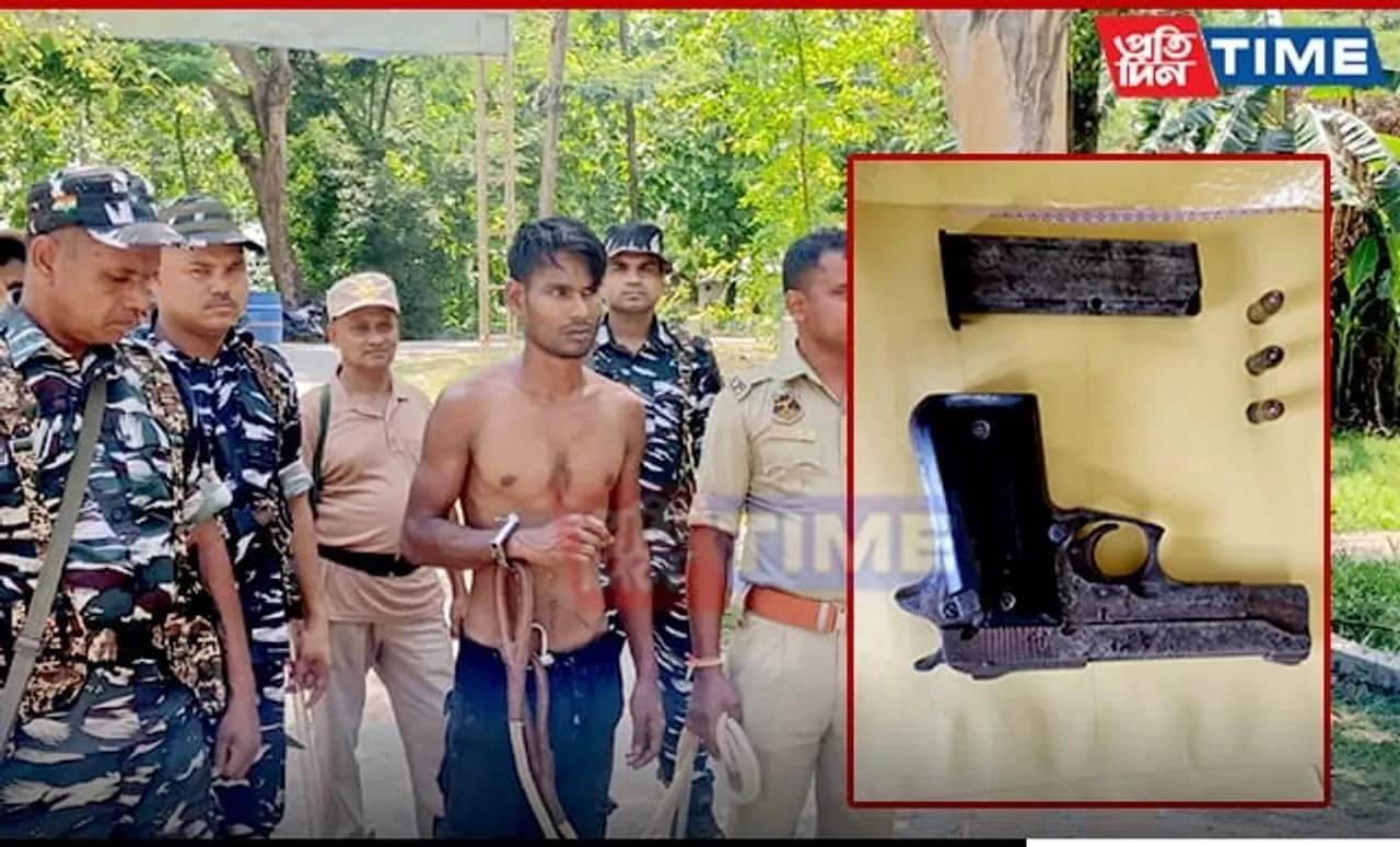Hired Killer Held With Illegal Firearm In Assam's Bilasipara