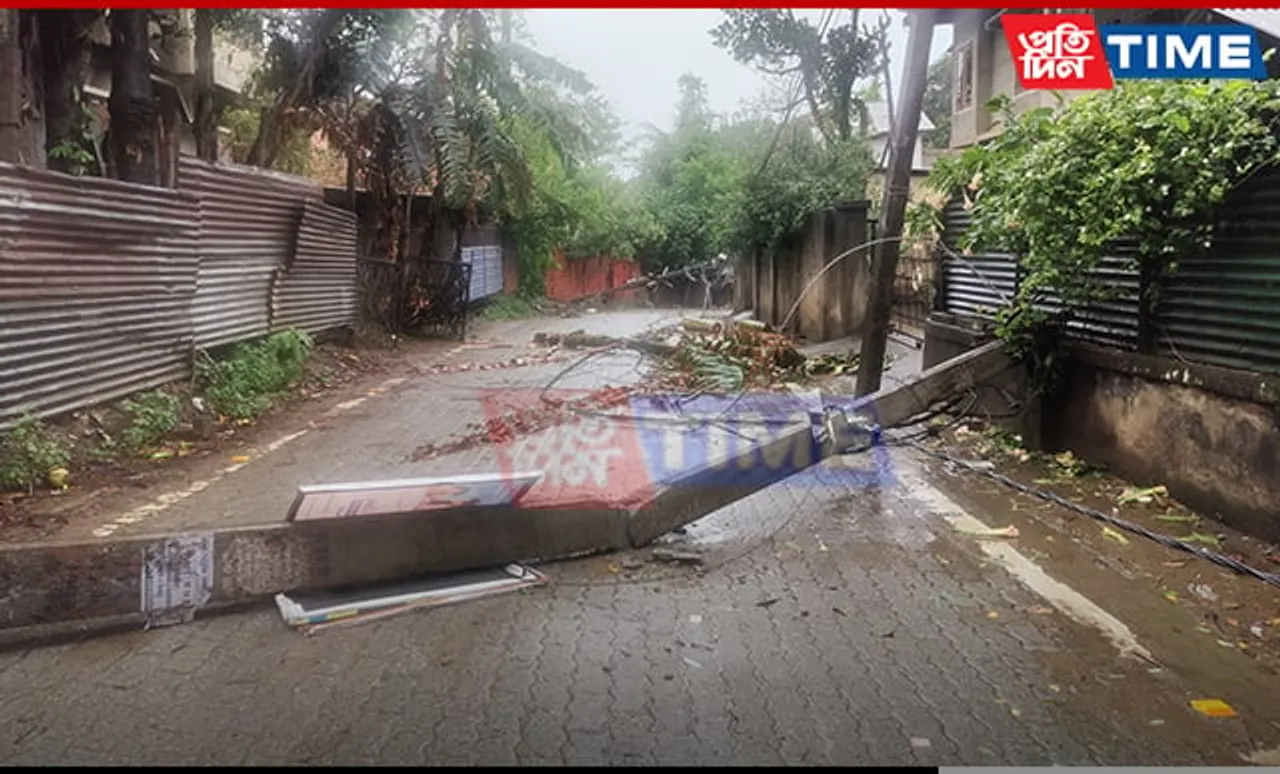 Guwahati Residents in Distress After Prolonged Power Cut Following Rainfall
