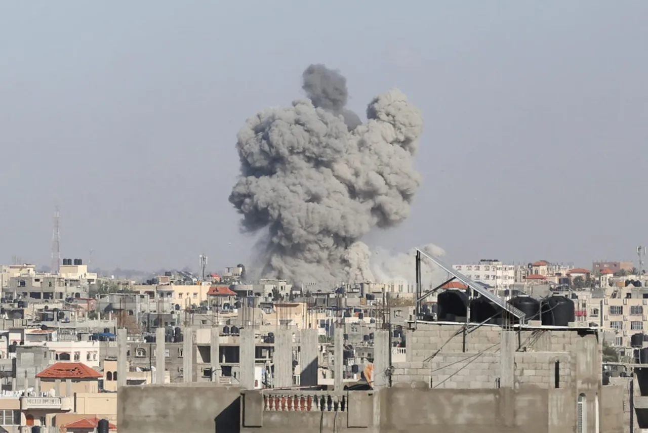Israel-Hamas War: Multiple Explosions Rock Southern Gaza's Rafah Area