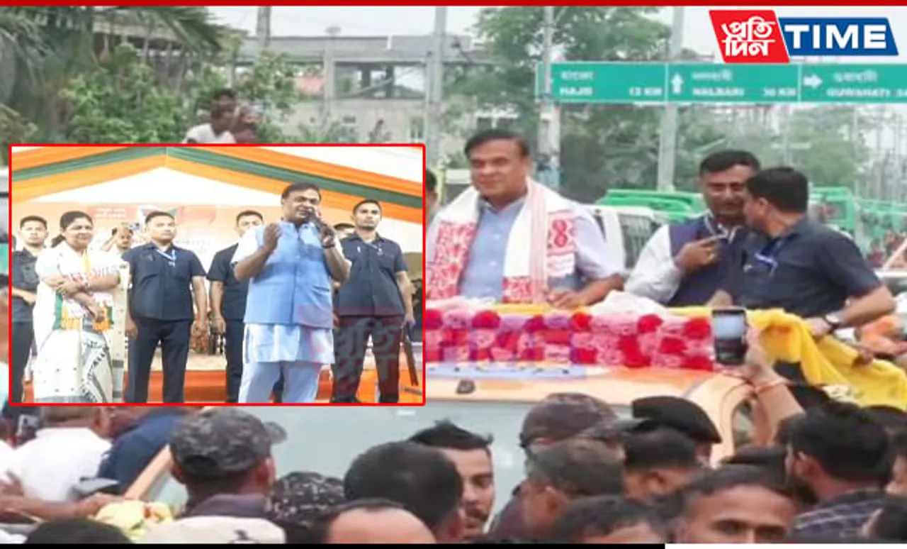 CM Sarma Concludes Dynamic Campaign for 3rd Phase of Lok Sabha Polls in Assam
