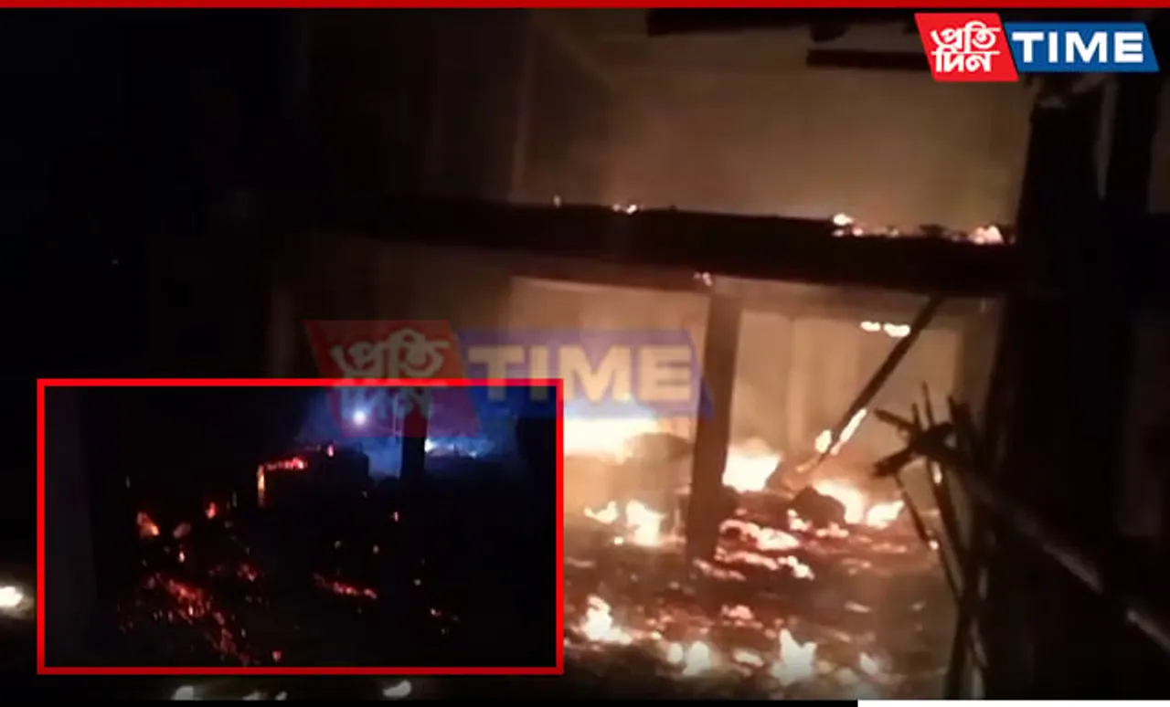 Assam: Property Worth Lakhs Reduced to Flames in Teok