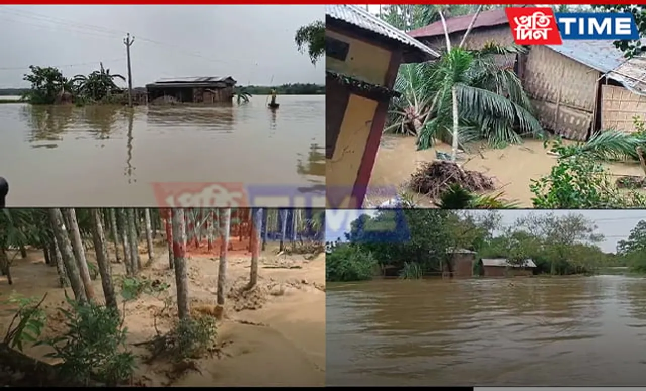 Assam Ravaged by Severe Storms, Floods and Landslides; Thousands Displaced