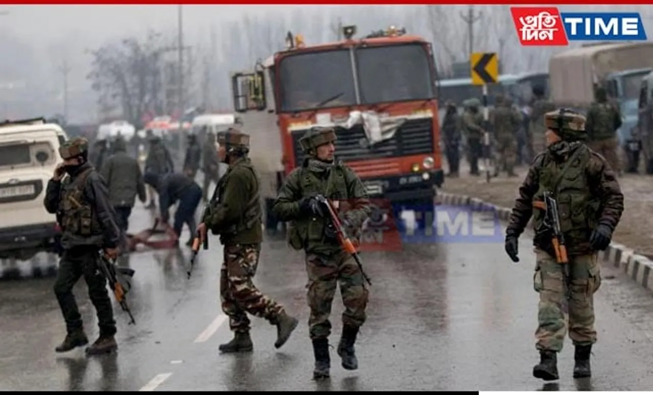 Terrorist Attack on Indian Air Force Convoy Sparks Intensive Manhunt