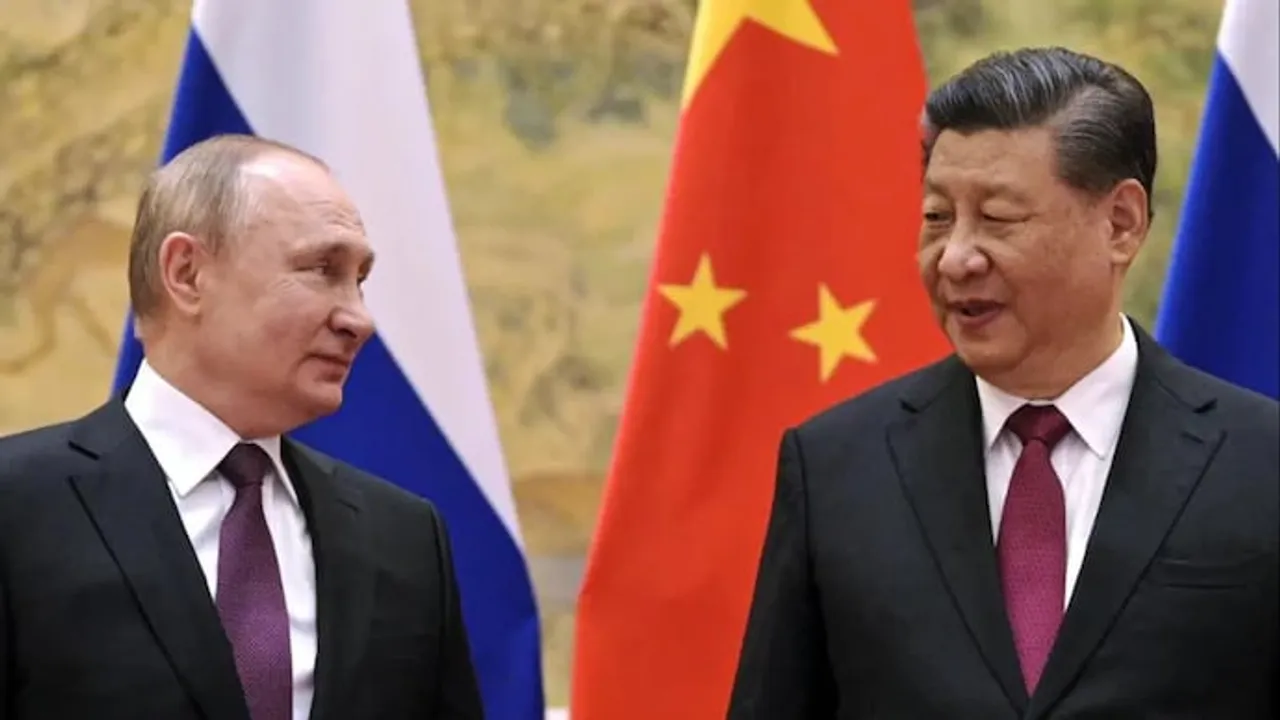 Russia President Putin Arrives In China For 2-Day State Visit