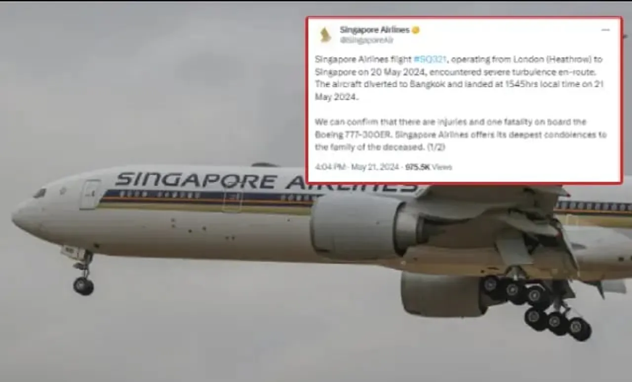 Singapore Bound Flight Hit By Turbulence Makes Emergency Landing, 1 Dead