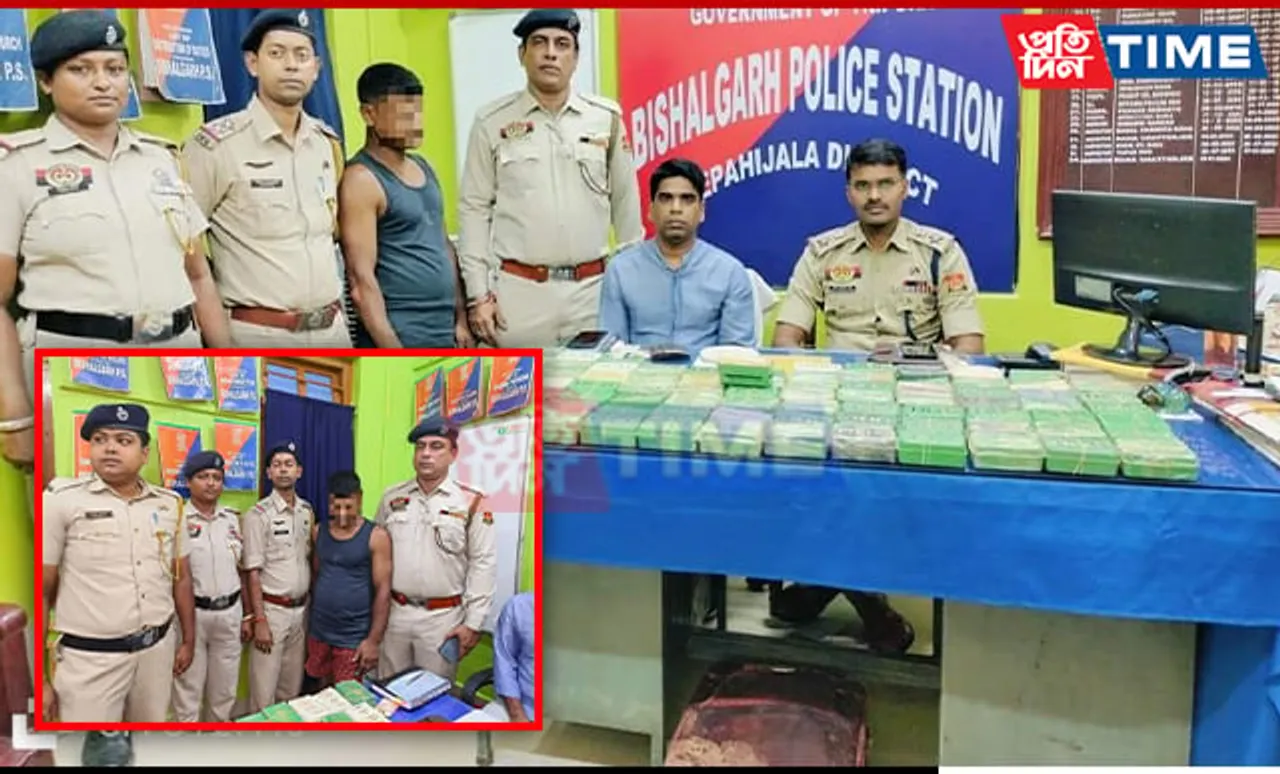 Tripura: Police Seize Heroin Worth 1.2 Crore INR, One Detained