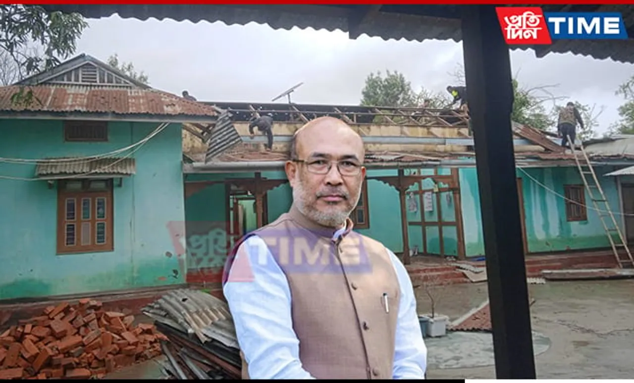 Manipur Govt Allocates Rs 6.90 Cr Relief Package for Hailstorm Victims