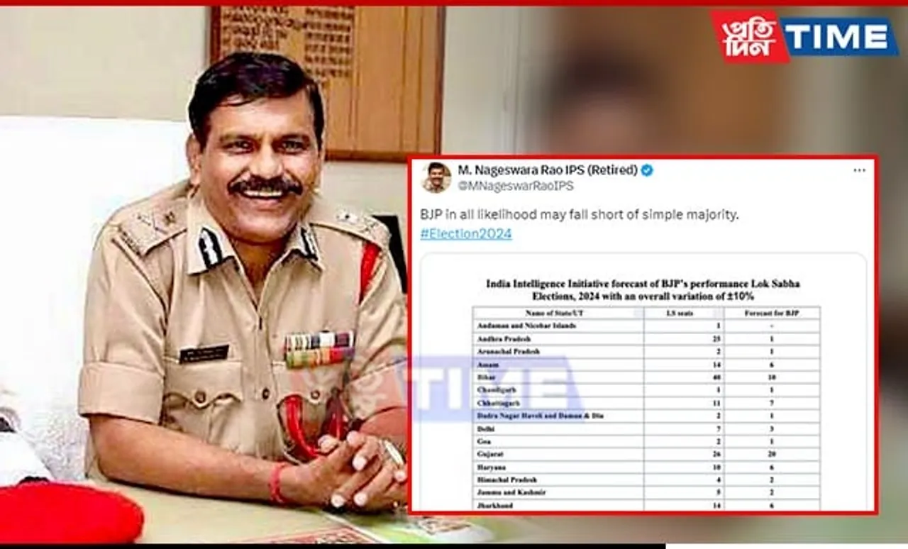 Ex-CBI Chief's Claim Of BJP Falling Short Of Majority Stirs Intrigue