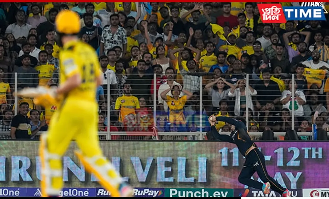 GT Dominates CSK with 35-run Victory; MS Dhoni Hits Milestone in IPL 2024 Encounter