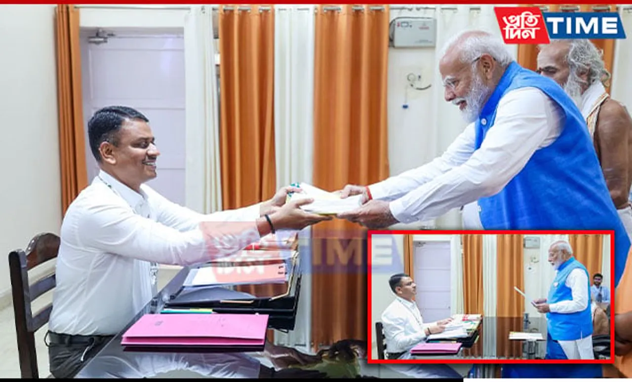 PM Modi Files His Nomination From Varanasi Lok Sabha Seat
