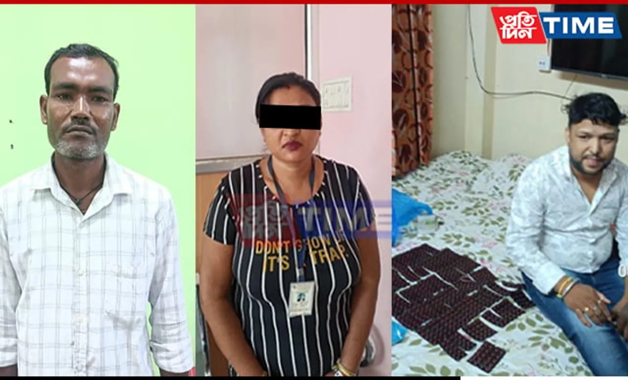 Guwahati: NGO Employees Detained for Drug Peddling, Nitrazepam Tablets Seized