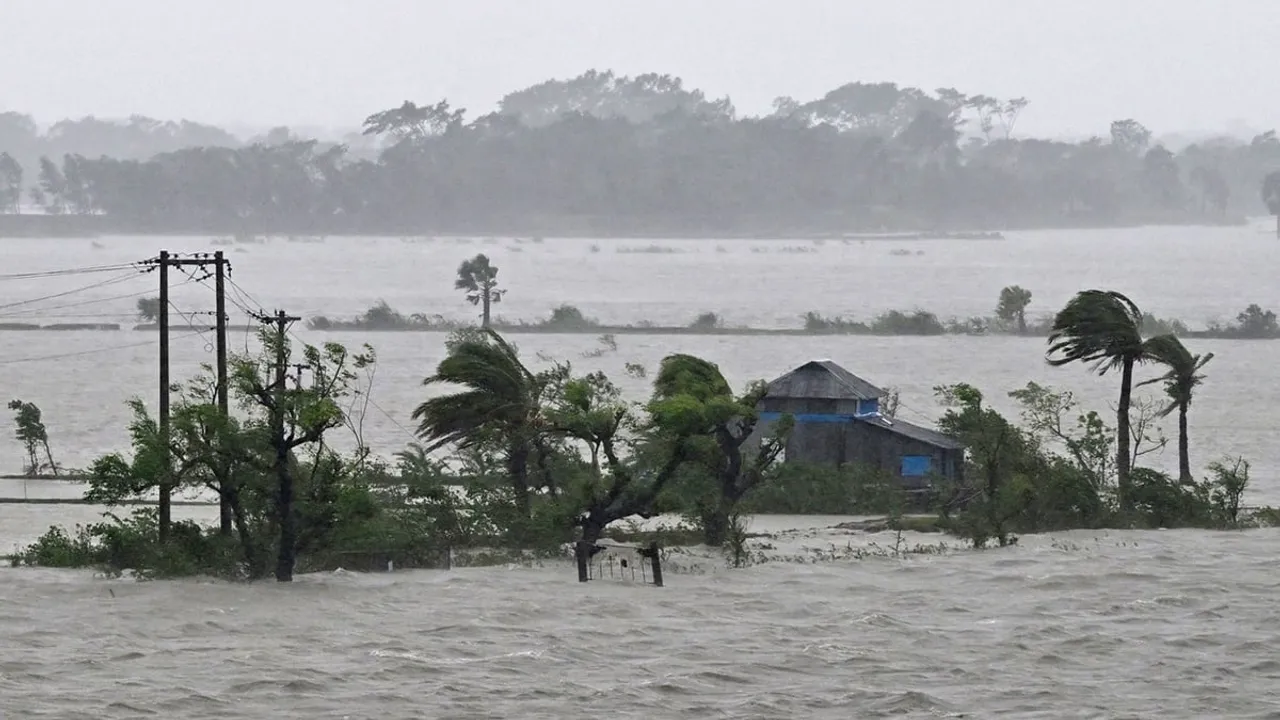 Cyclone "Remal" Weakens: Depression Turns into Low Pressure Area in Assam