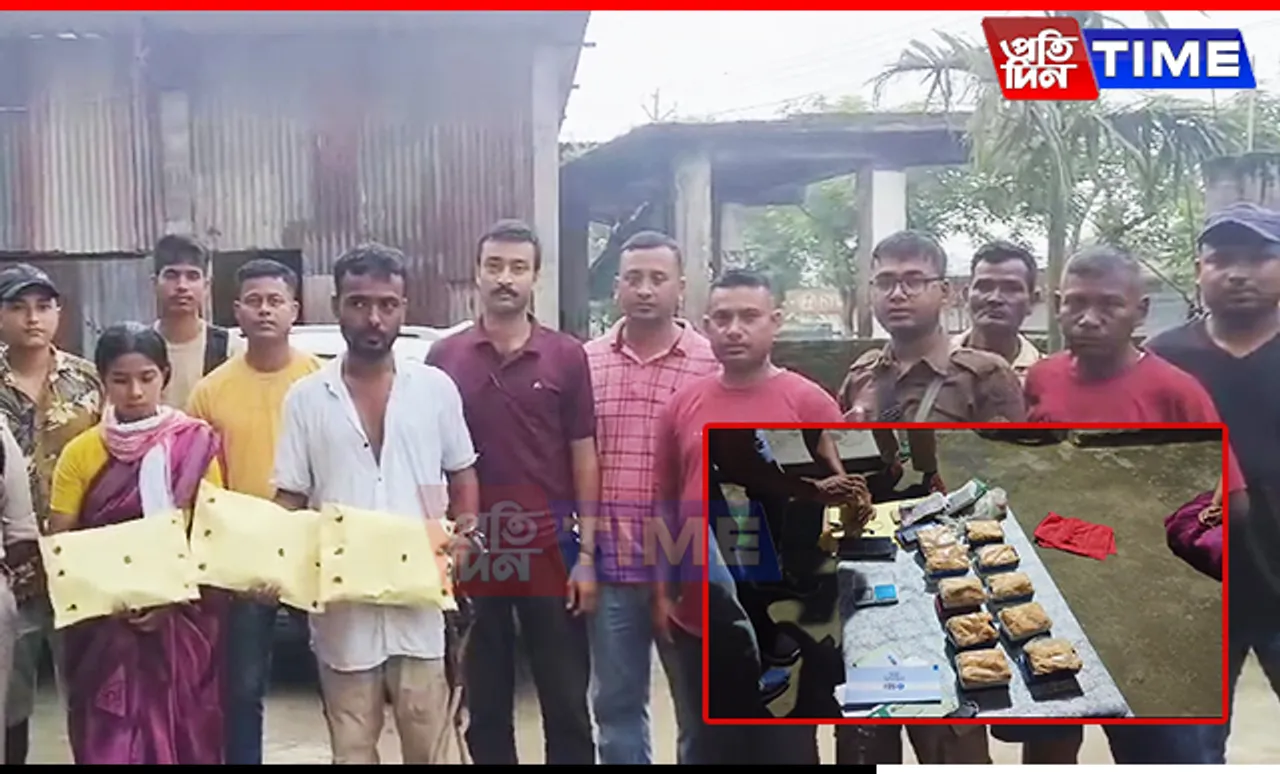 Assam: Massive Drug Bust in Digboi, Couple Arrested 