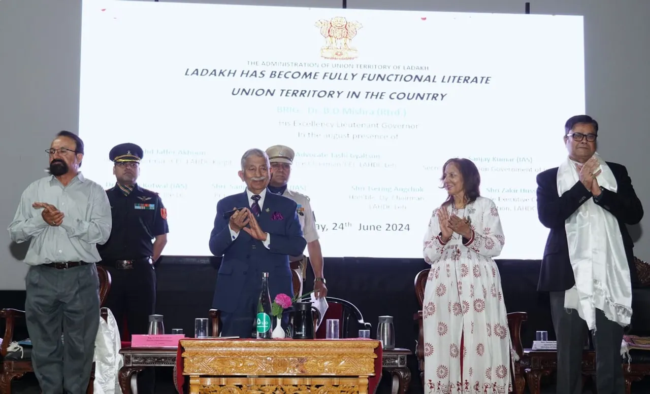 Ladakh Declared as A Full Functional Literate Union Territory