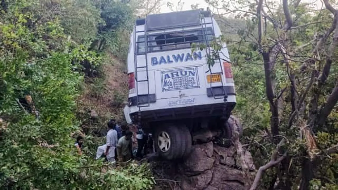 Pilgrim Bus Plunge in J&K Gorge, Terror Attack Suspected