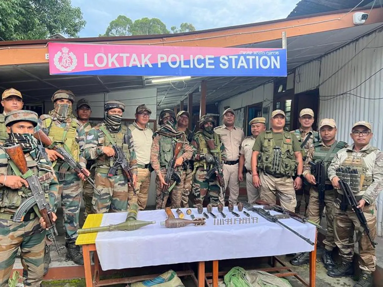 Manipur Police Recover Large Cache of Arms & Ammunition in Hill and Valley Dists