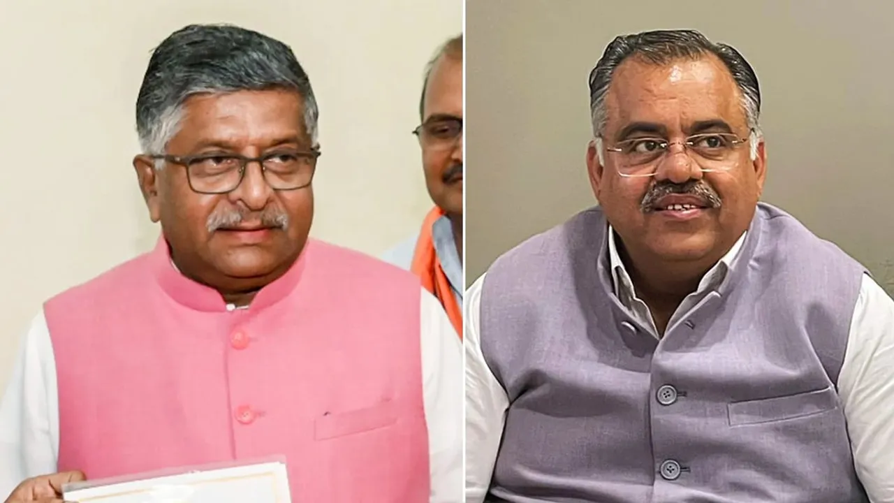 BJP appoints Ravi Shankar Prasad, Tarun Chugh as Central Observers In Arunachal