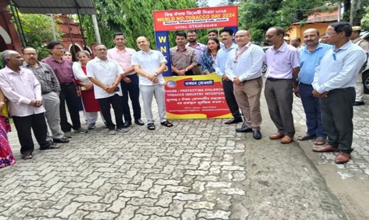 World No-Tobacco Day Observed in Jorhat With Enthusiastic Public Participation