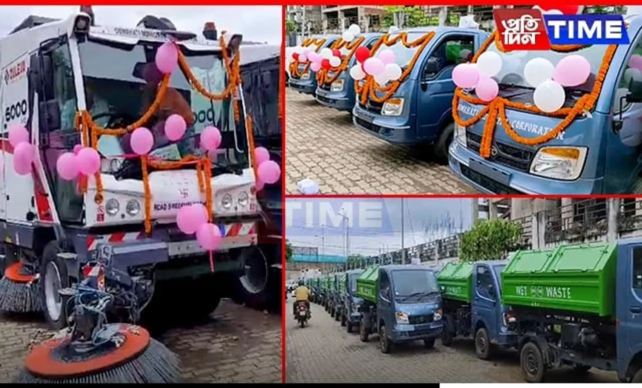 GMC Mayor Inaugurates 62 New Waste Management Vehicles Worth Rs 13 Cr