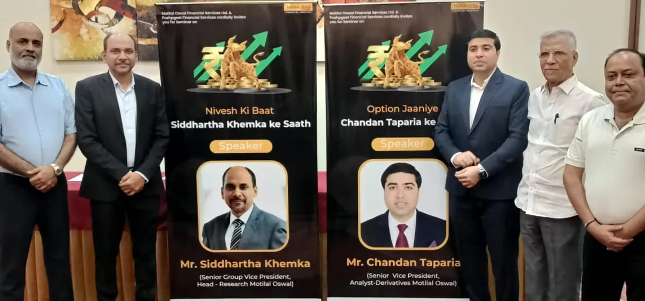 Pushpgeet Financial Services Organizes Seminars on "Nivesh ki Baat" & "Option Jaaniye"